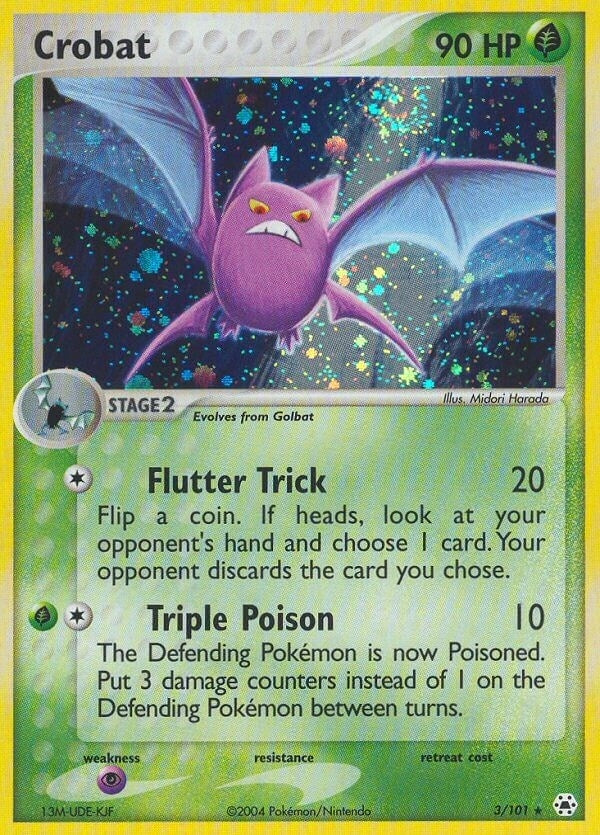 Image for Crobat (Hidden Legends) (3/101) - Pokemon