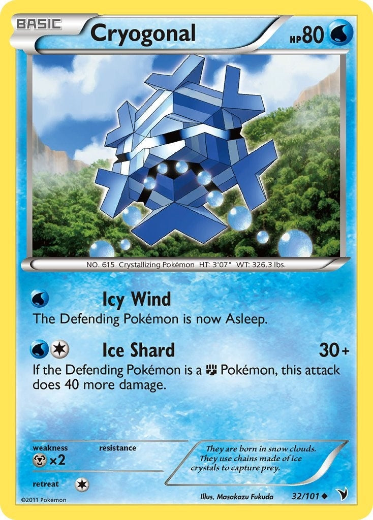 Image for Cryogonal (32) (Noble Victories) (32/101) - Pokemon