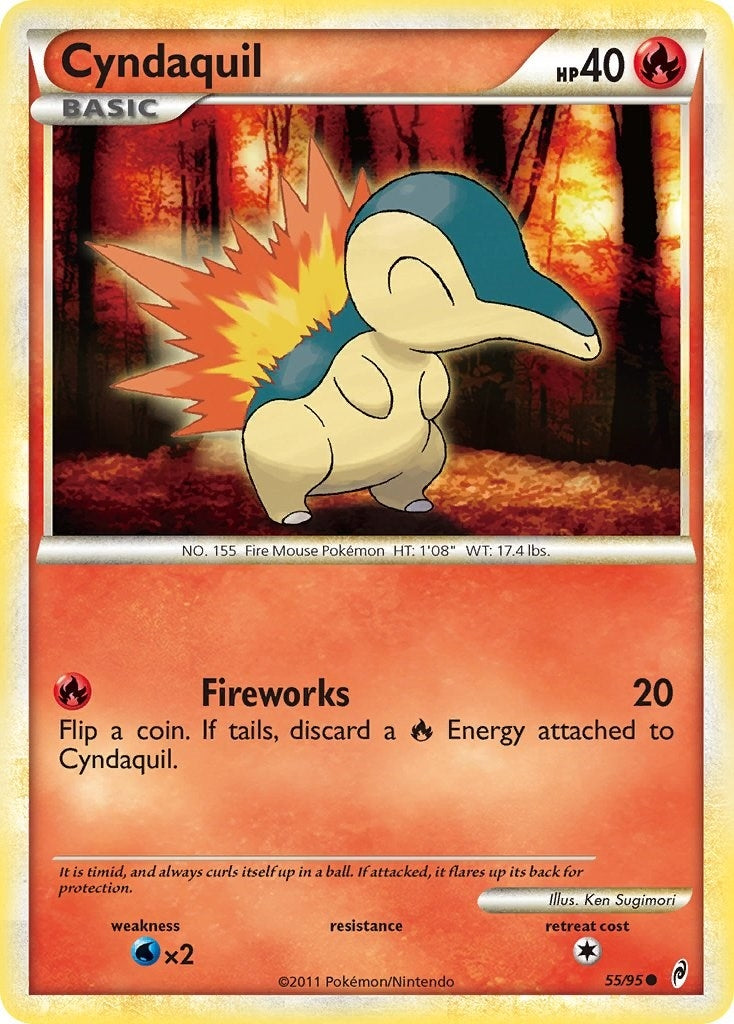 Image for Cyndaquil (Call of Legends) (55/95) - Pokemon
