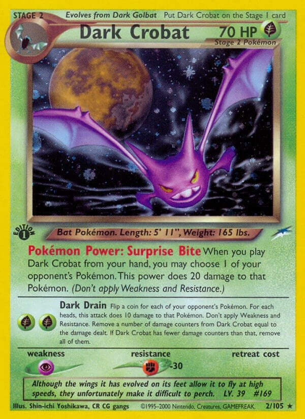 Image for Dark Crobat (Neo Destiny) (002/105) - Pokemon