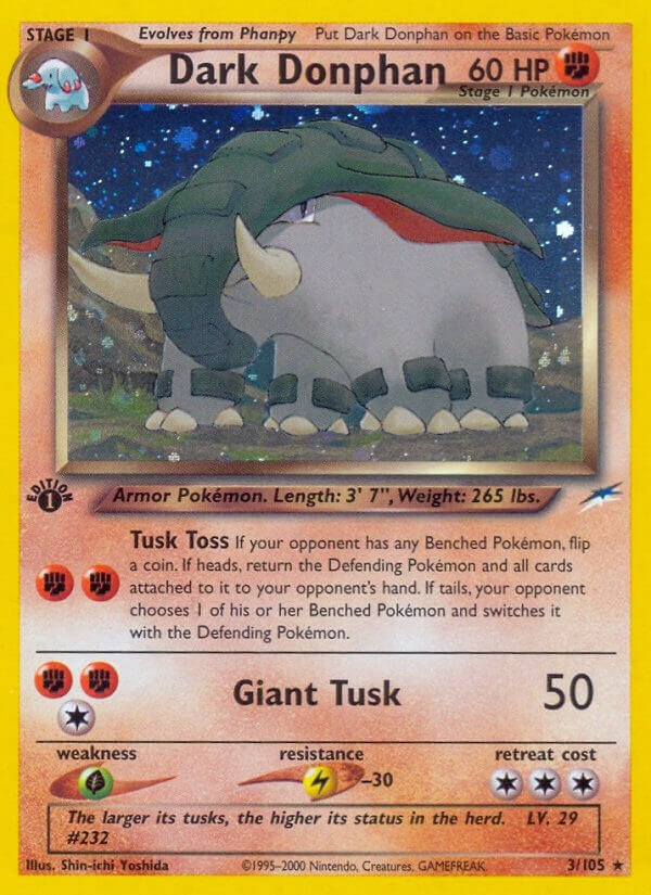 Image for Dark Donphan (Neo Destiny) (003/105) - Pokemon