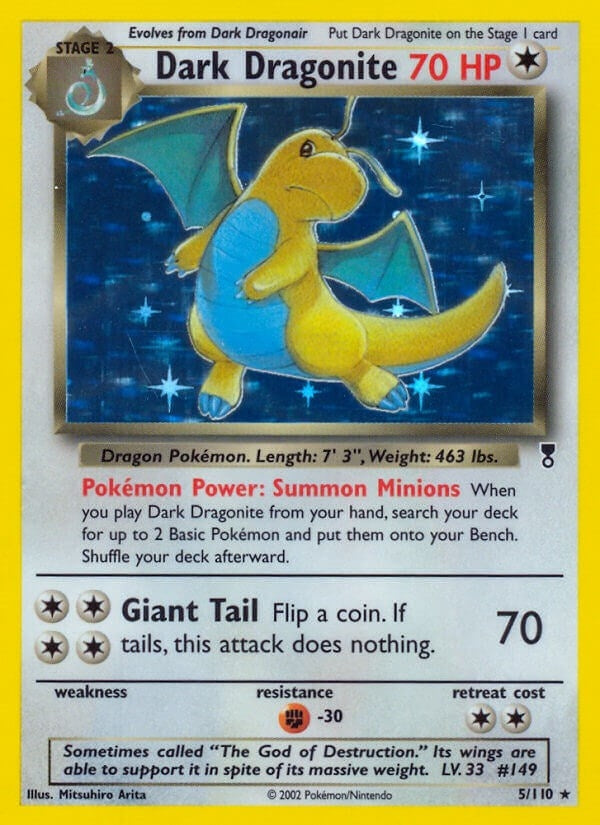 Image for Dark Dragonite (Legendary Collection) (005/110) - Pokemon