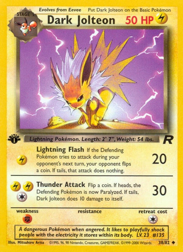 Image for Dark Jolteon (Team Rocket) (38/82) - Pokemon