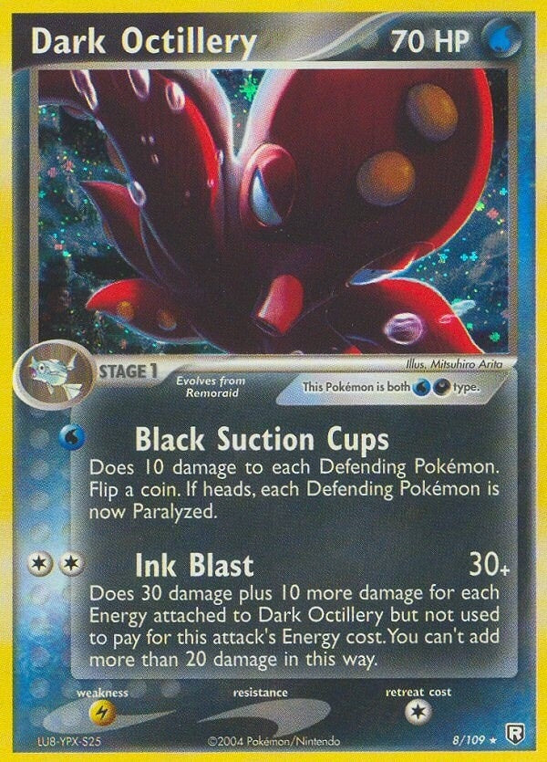 Image for Dark Octillery (Team Rocket Returns) (8/109) - Pokemon