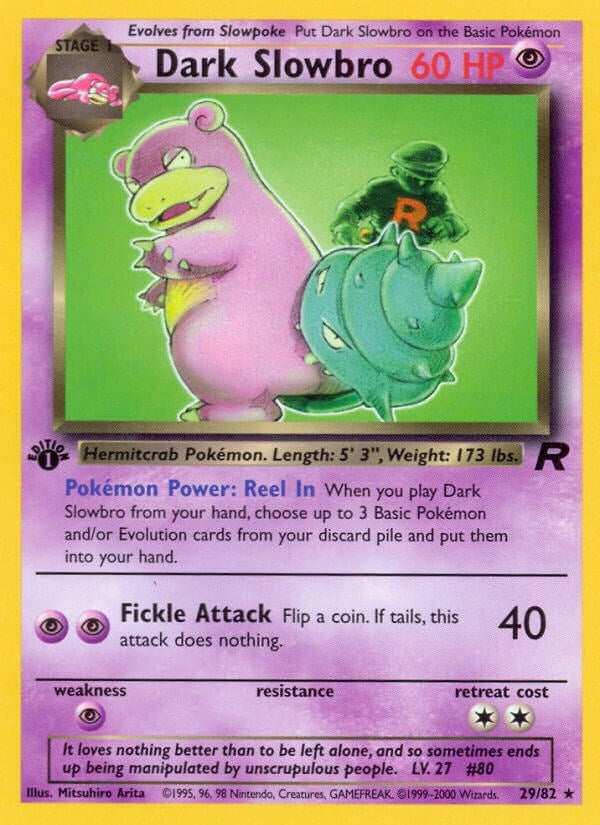 Image for Dark Slowbro (29) (Team Rocket) (29/82) - Pokemon