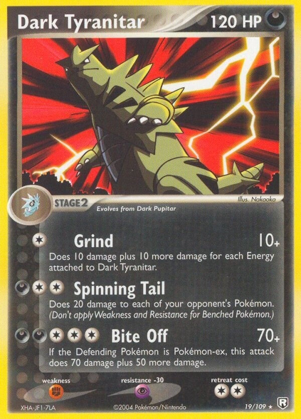 Image for Dark Tyranitar (Team Rocket Returns) (19/109) - Pokemon