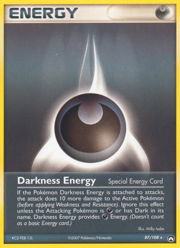 Image for Darkness Energy (Special) (Power Keepers) (87/108) - Pokemon