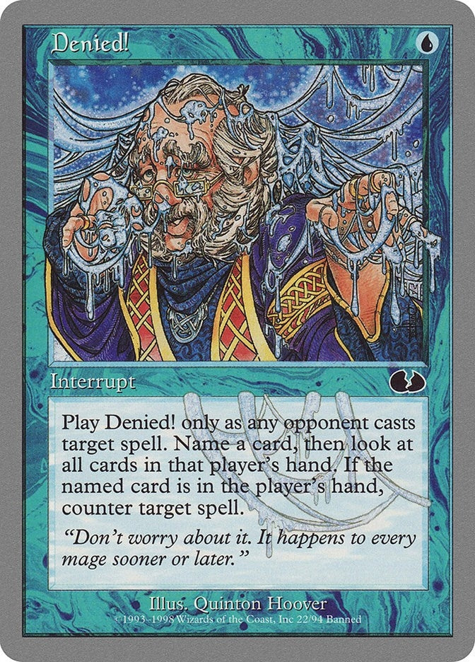 Image for Denied! (Unglued) (22) - Magic: The Gathering