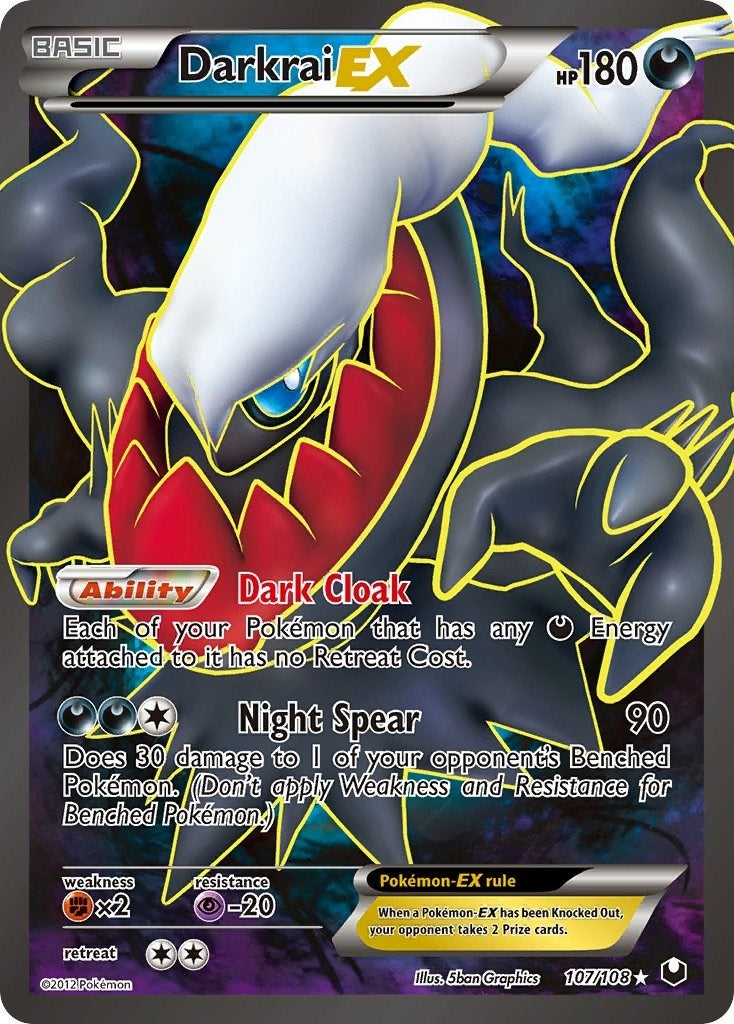 Image for Darkrai EX (107 Full Art) (Dark Explorers) (107/108) - Pokemon