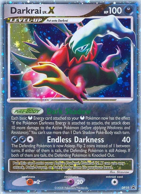Image for Darkrai LV.X - DP19 (Diamond and Pearl Promos) (DP19) - Pokemon