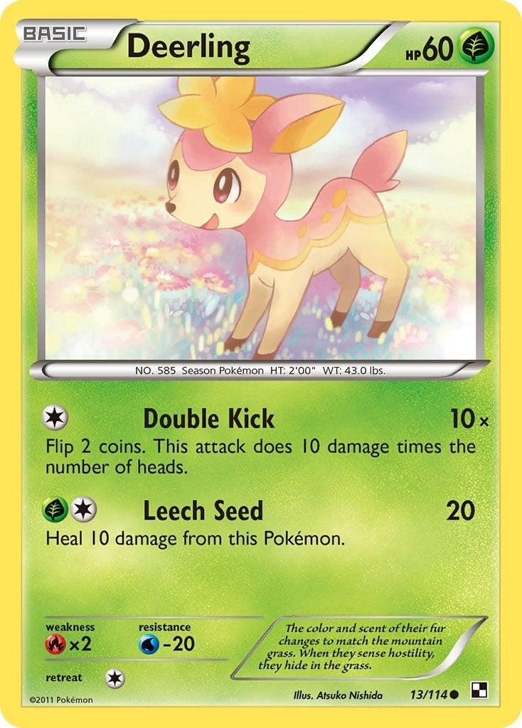 Image for Deerling (Black and White) (13/114) - Pokemon