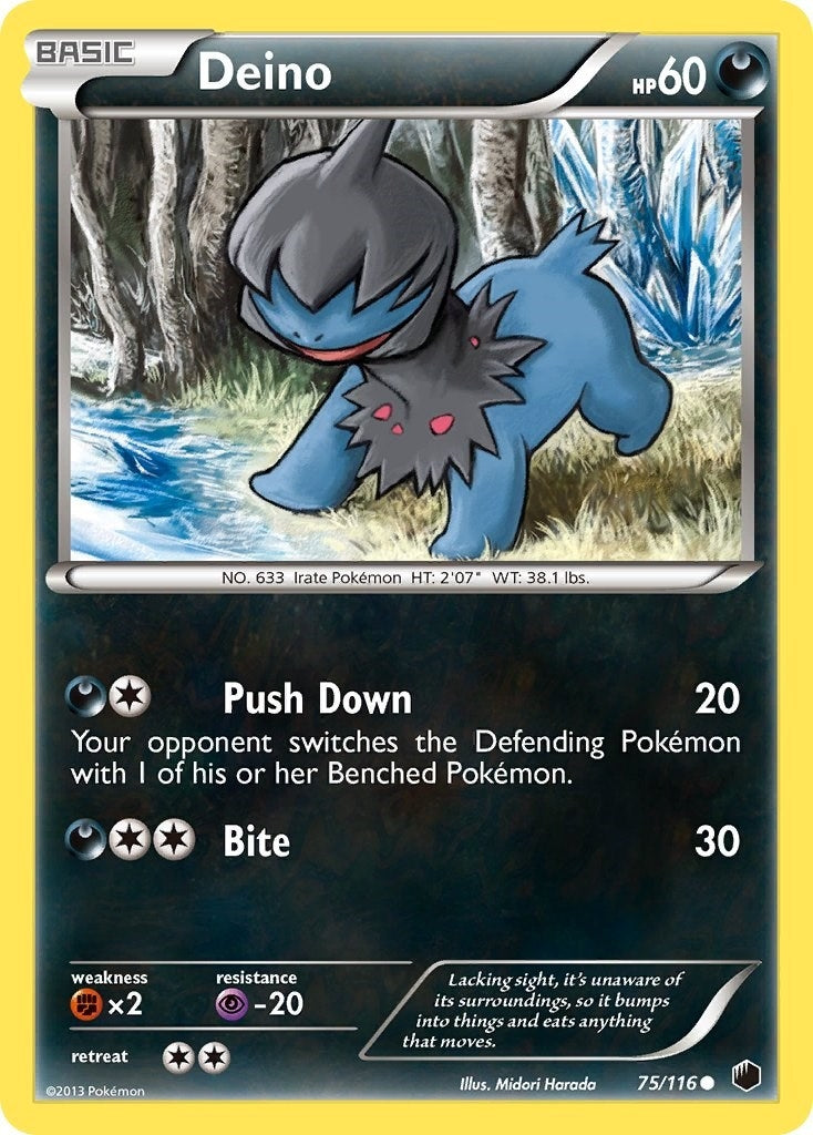 Image for Deino (75) (Plasma Freeze) (75/116) - Pokemon