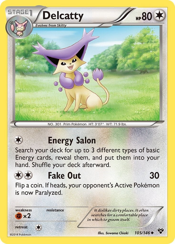 Image for Delcatty (XY Base Set) (105/146) - Pokemon