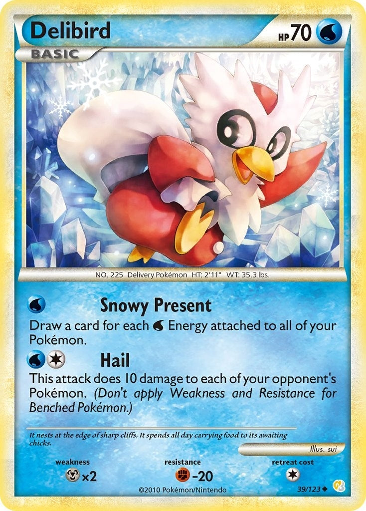 Image for Delibird (HeartGold SoulSilver) (39/123) - Pokemon