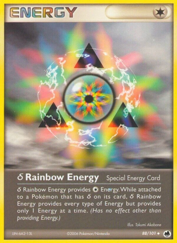 Image for Delta Rainbow Energy (Dragon Frontiers) (88/101) - Pokemon