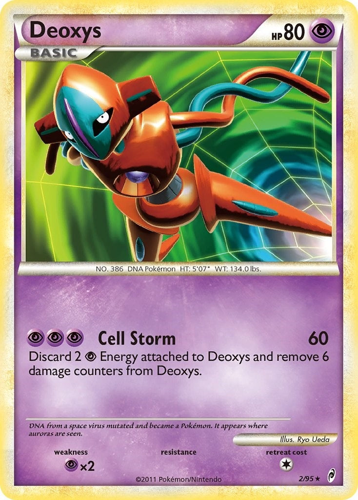 Image for Deoxys (Call of Legends) (2/95) - Pokemon