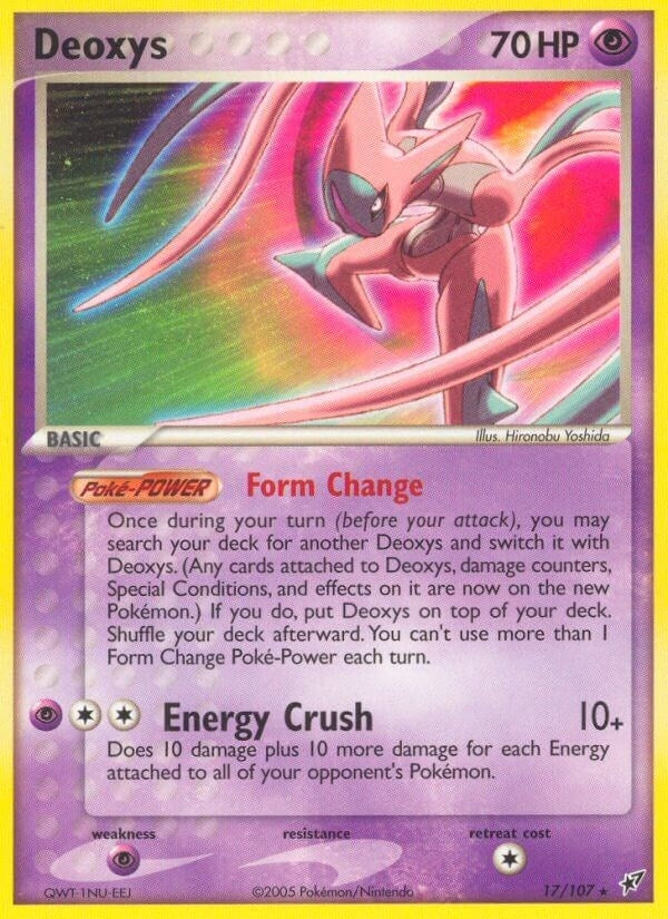 Image for Deoxys (Attack Forme) (Deoxys) (17/107) - Pokemon