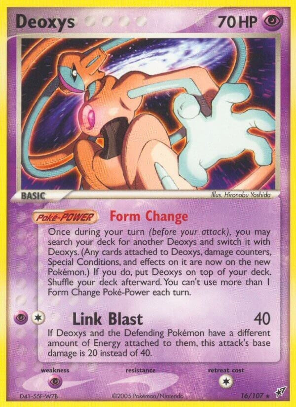 Image for Deoxys (Normal Forme) (Deoxys) (16/107) - Pokemon