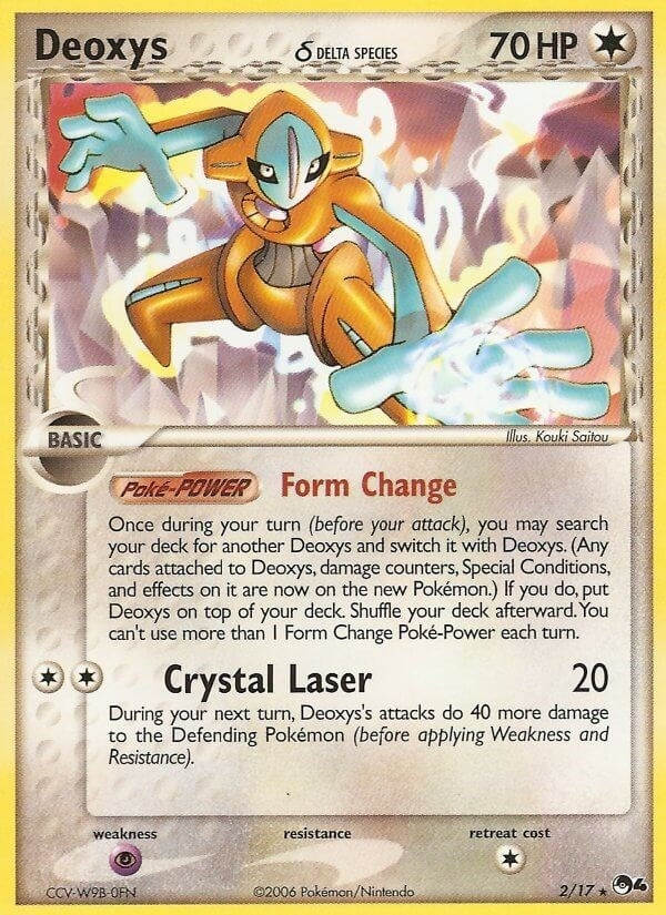Image for Deoxys (Delta Species) (POP Series 4) (002/017) - Pokemon