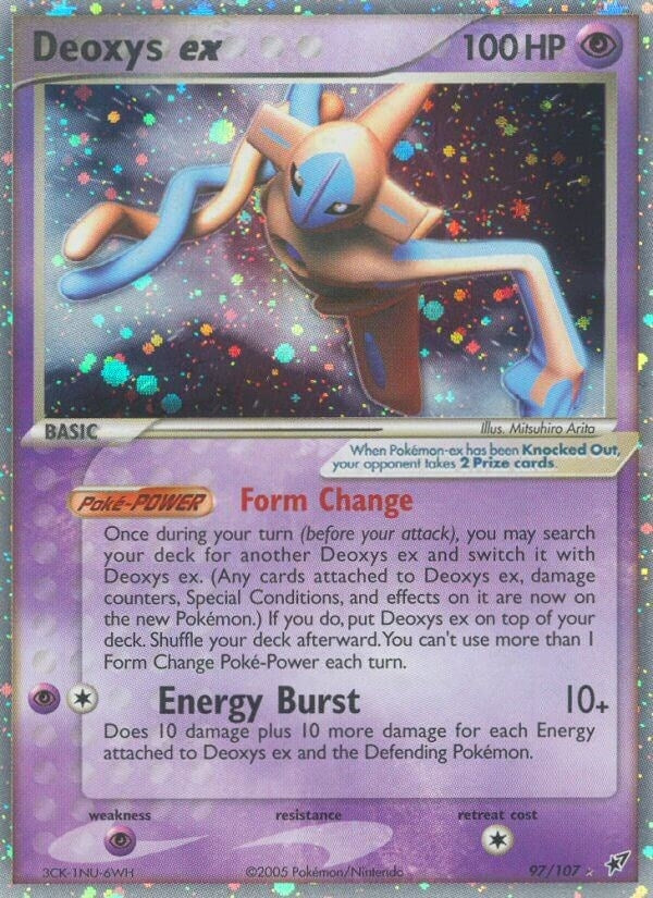 Image for Deoxys ex (Normal Forme) (Deoxys) (97/107) - Pokemon