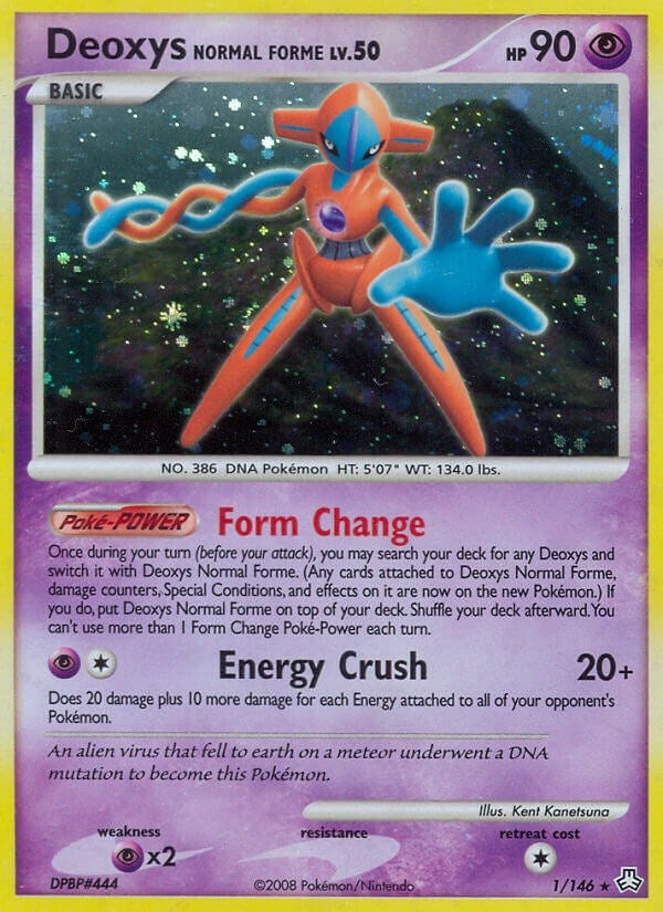 Image for Deoxys Normal Forme (Legends Awakened) (1/146) - Pokemon