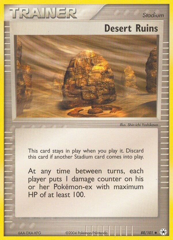 Image for Desert Ruins (Hidden Legends) (88/101) - Pokemon