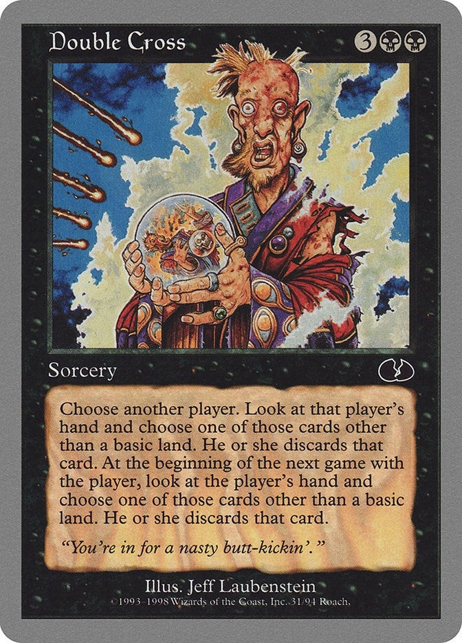 Image for Double Cross (Unglued) (31) - Magic: The Gathering