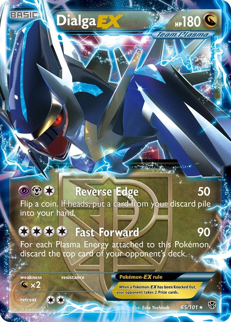 Image for Dialga EX (Team Plasma) (Plasma Blast) (65/101) - Pokemon