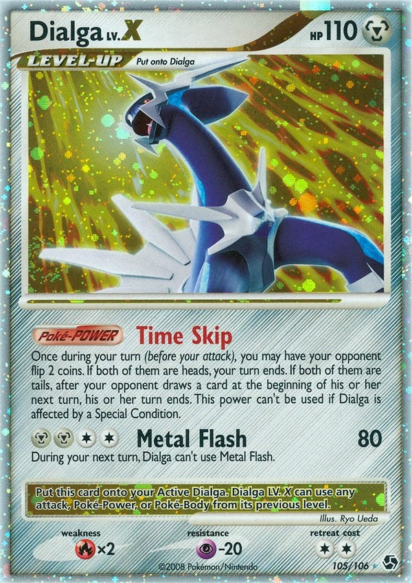 Image for Dialga LV.X (Great Encounters) (105/106) - Pokemon