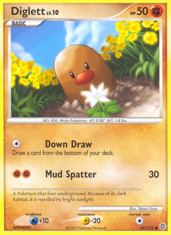 Image for Diglett (Secret Wonders) (85/132) - Pokemon