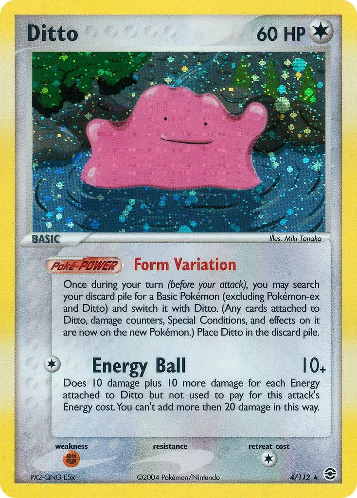 Image for Ditto (FireRed & LeafGreen) (4/112) - Pokemon