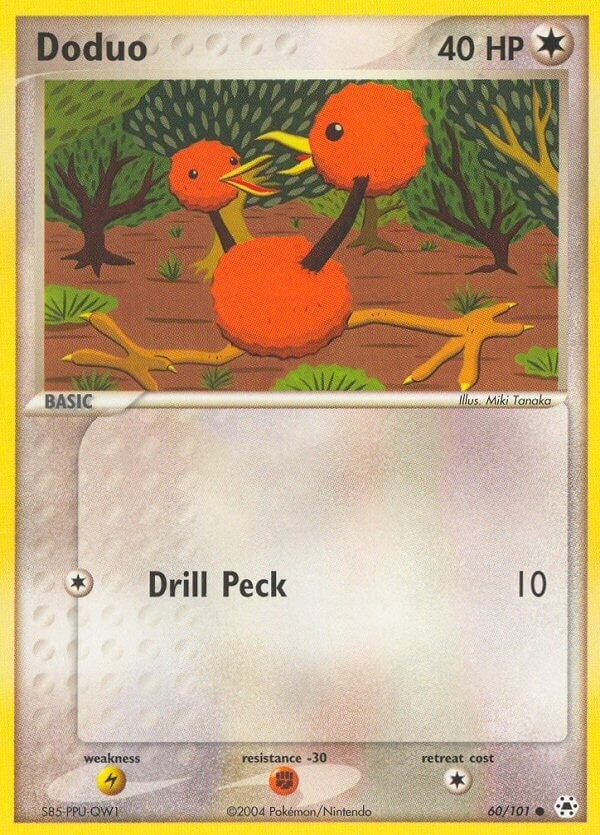Image for Doduo (Hidden Legends) (60/101) - Pokemon