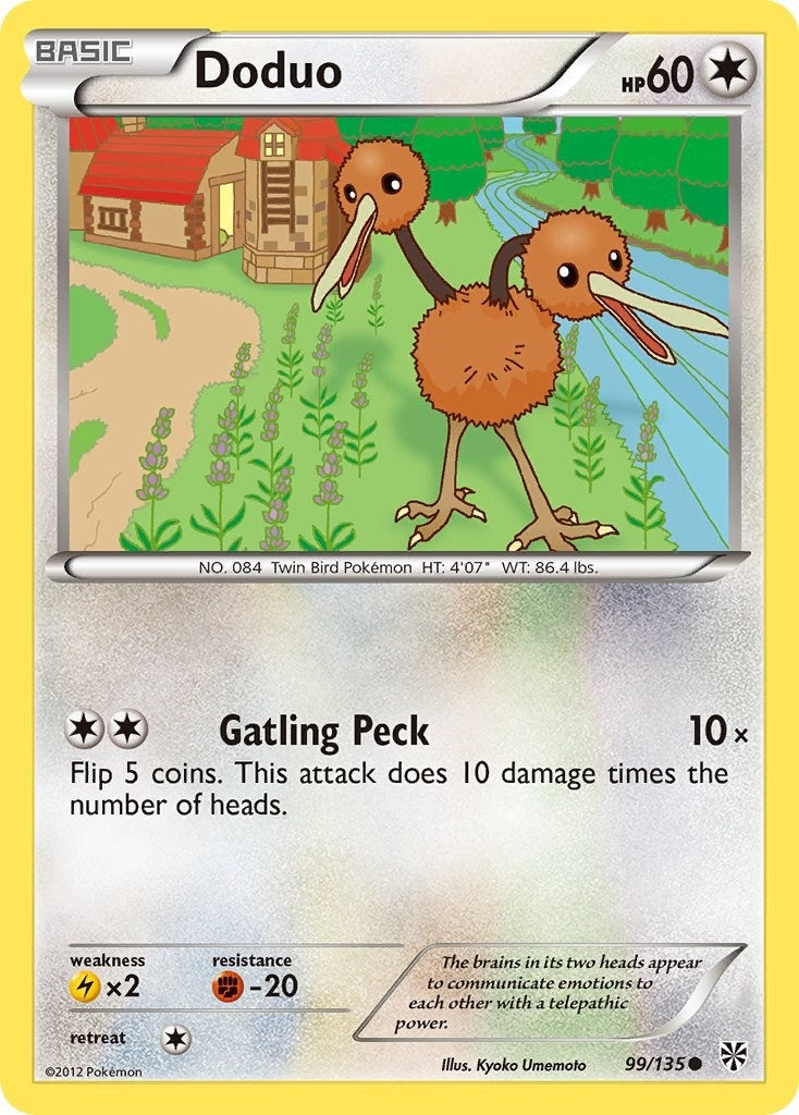 Image for Doduo (Plasma Storm) (99/135) - Pokemon