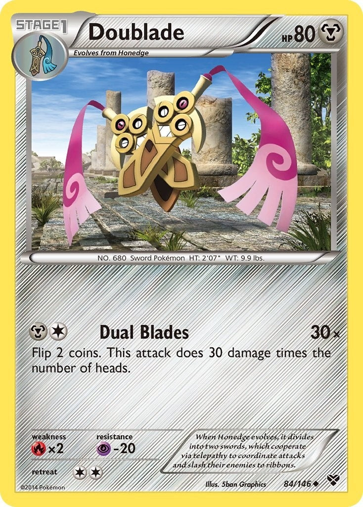 Image for Doublade (XY Base Set) (84/146) - Pokemon