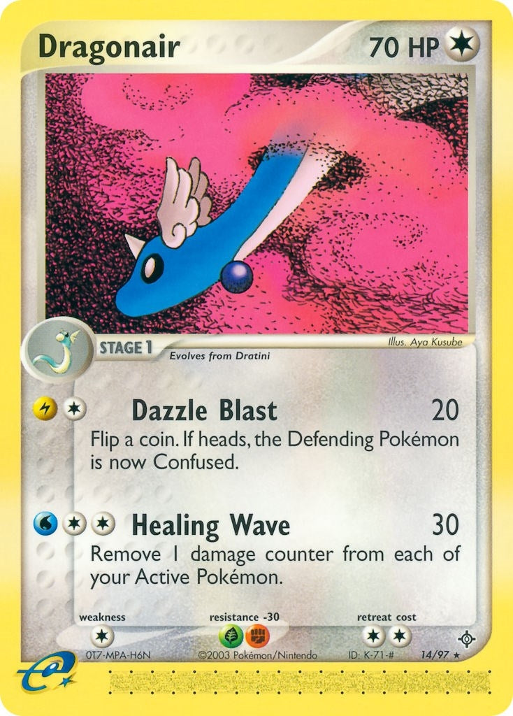 Image for Dragonair (Dragon) (14/97) - Pokemon