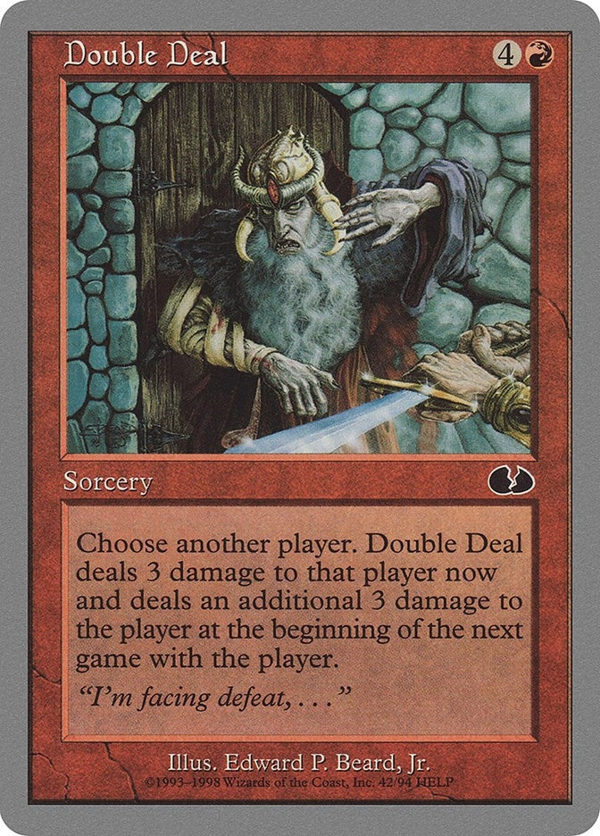 Image for Double Deal (Unglued) (42) - Magic: The Gathering