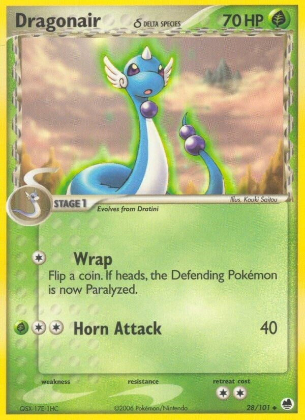 Image for Dragonair (Delta Species) (Dragon Frontiers) (28/101) - Pokemon
