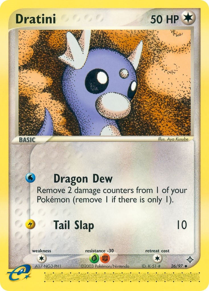 Image for Dratini (Dragon) (26/97) - Pokemon