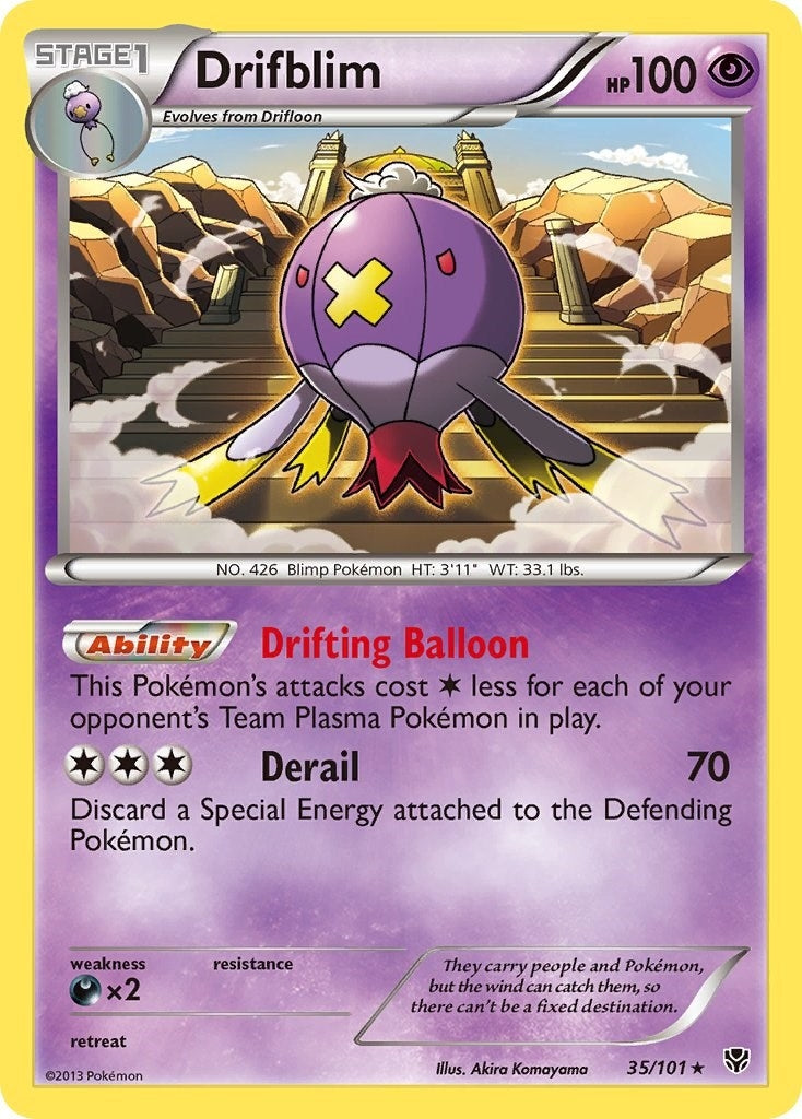 Image for Drifblim (Plasma Blast) (35/101) - Pokemon