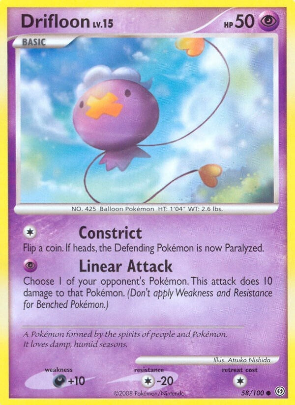 Image for Drifloon (Stormfront) (58/100) - Pokemon