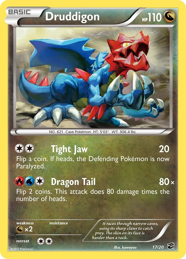 Image for Druddigon (Dragon Vault) (17/20) - Pokemon