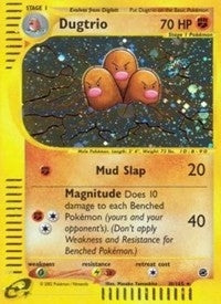 Image for Dugtrio (10) (Expedition) (010/165) - Pokemon