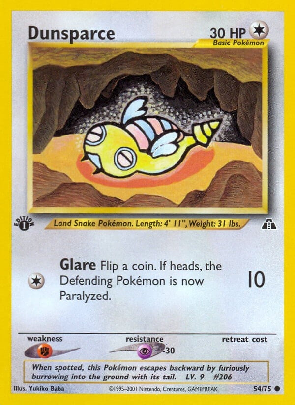 Image for Dunsparce (Neo Discovery) (54/75) - Pokemon