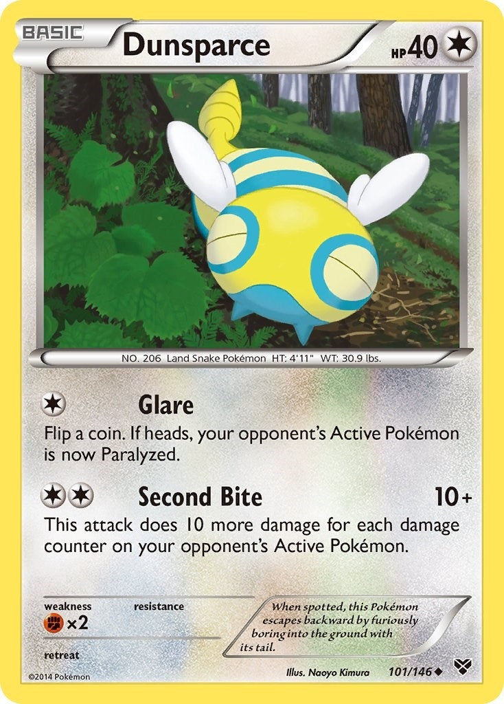 Image for Dunsparce (XY Base Set) (101/146) - Pokemon