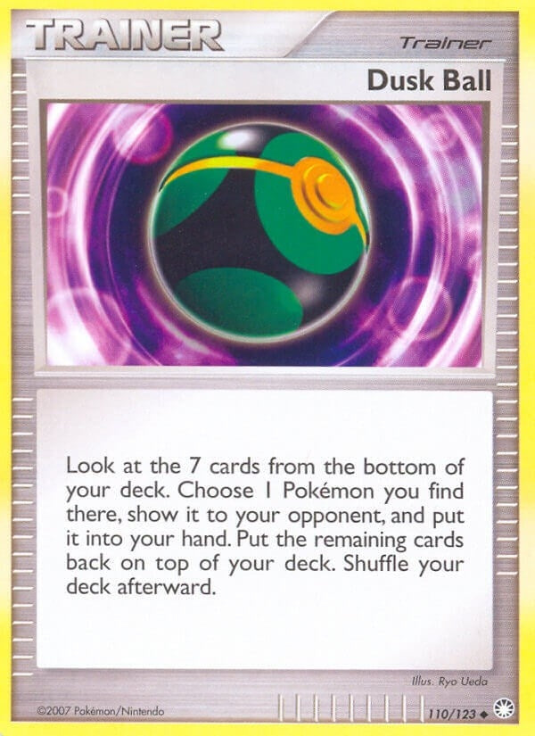 Image for Dusk Ball (Mysterious Treasures) (110/123) - Pokemon