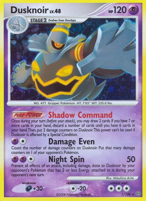 Image for Dusknoir (1) (Stormfront) (1/100) - Pokemon
