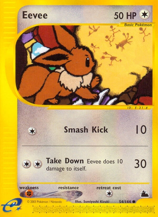 Image for Eevee (Skyridge) (054/144) - Pokemon