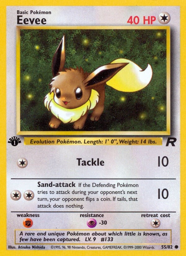 Image for Eevee (Team Rocket) (55/82) - Pokemon