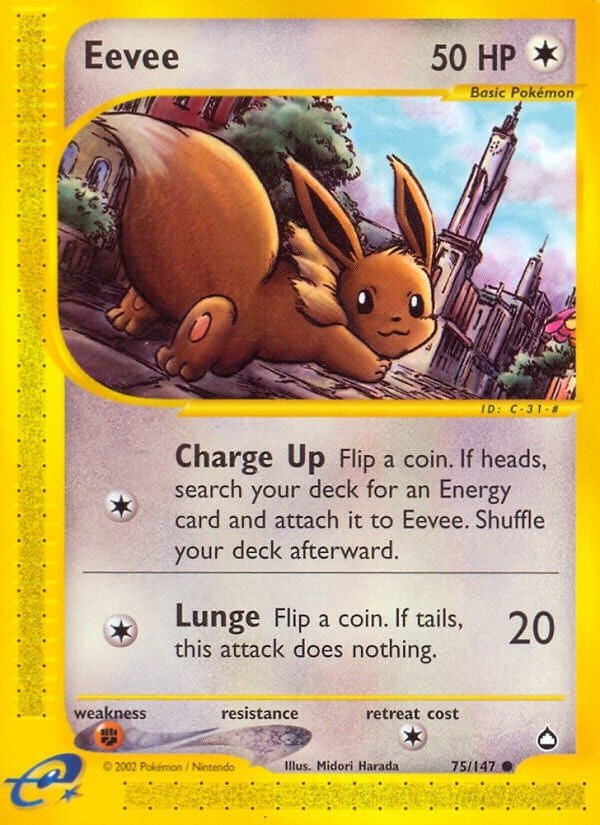 Image for Eevee (Aquapolis) (075/147) - Pokemon