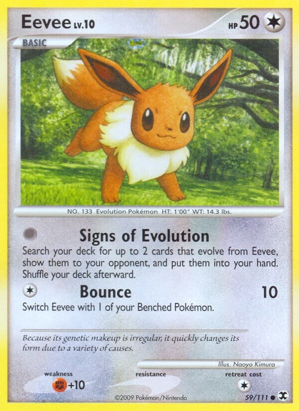 Image for Eevee (Rising Rivals) (59/111) - Pokemon